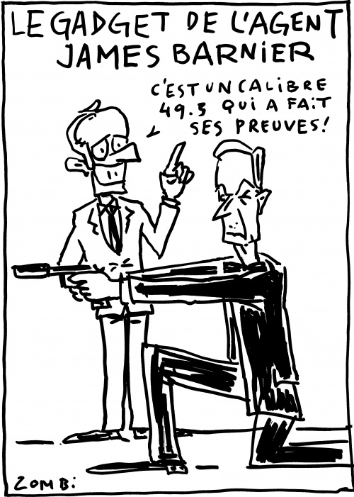 webzine,bd,zébra,gratuit,fanzine,bande-dessinée,caricature,michel barnier,emmanuel macron,49-3,gadget,dessin,presse,satirique,zombi