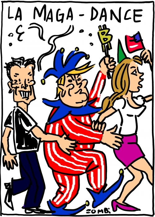 webzine,bd,zébra,gratuit,fanzine,bande-dessinée,caricature,donald trump,elon musk,maga,présidentielles,2024,dessin,presse,satirique,zombi